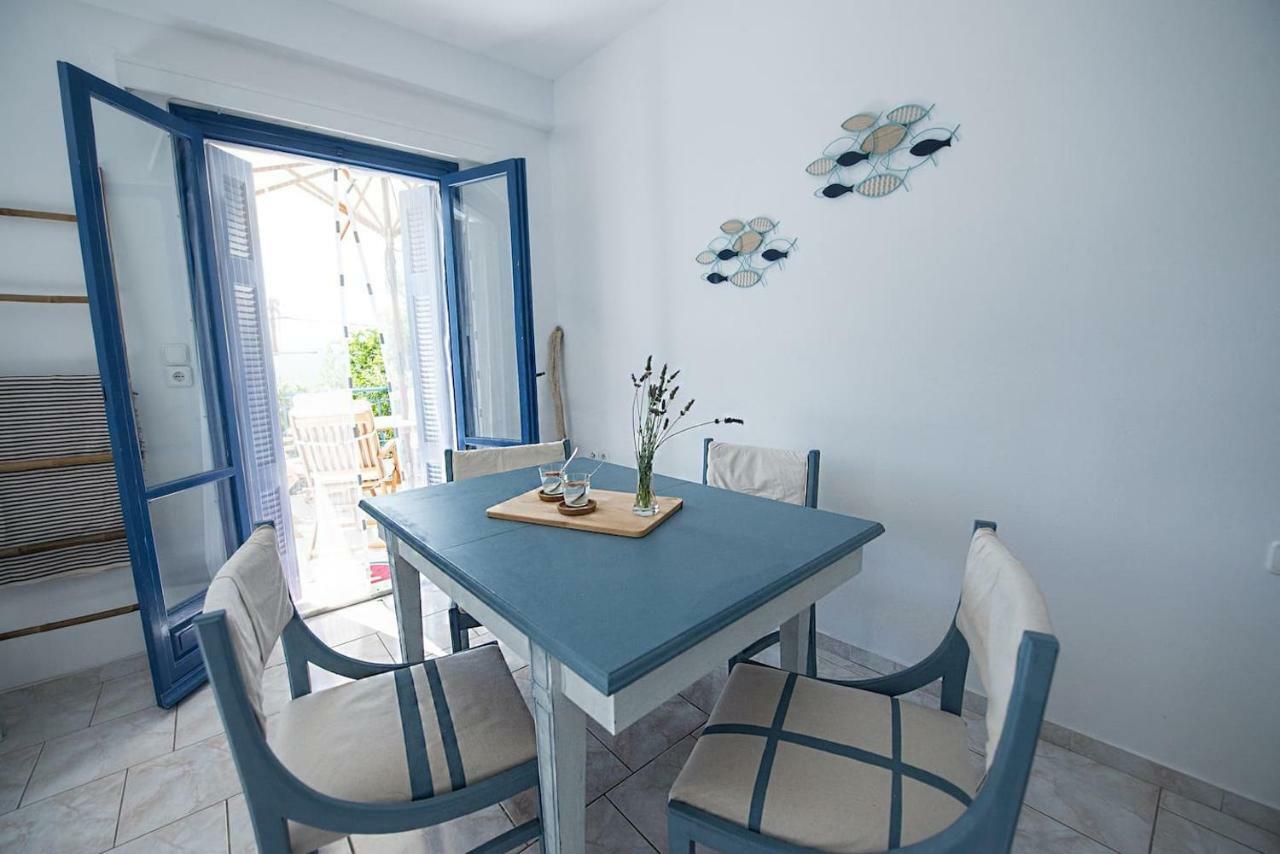 Aquarella-Stylish Veranda Apartment In Centre Of Poros Town Exterior foto